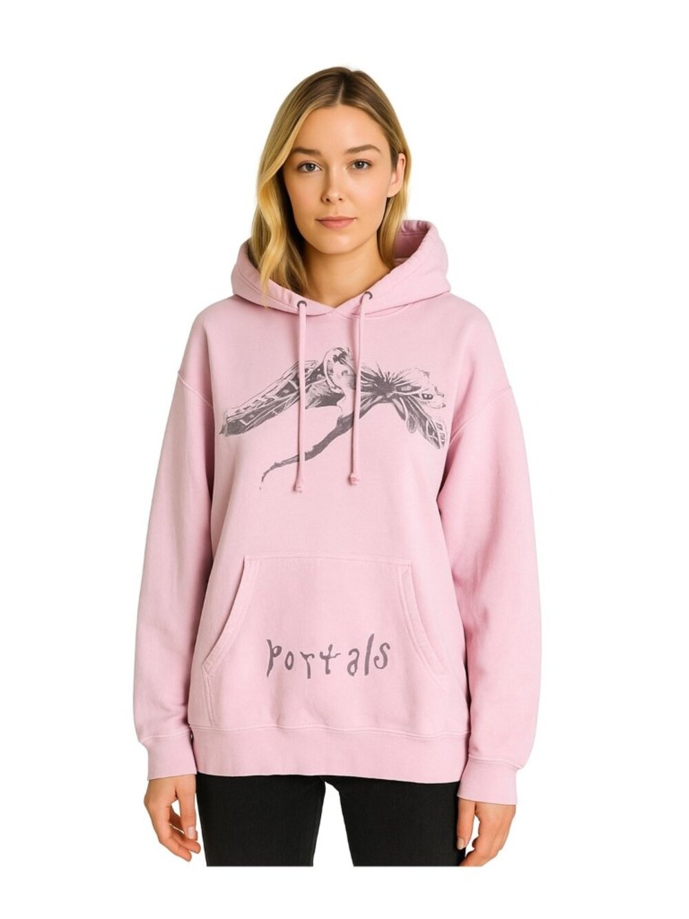 Hot Topic Melanie Martinez Hoodie Pink Size 2XL Whimsical Whimsigoth Fairy Cozy